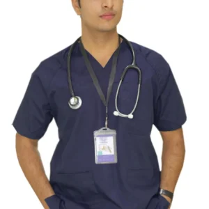 UNISEX GERMAN SCRUB SUIT / OVERLAP V-NECK GERMAN SCRUB SUIT