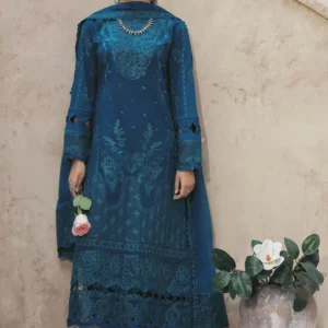 House of Nawab - Zora Luxury Lawn Vol 2 - 01-NOORE - Unstitched